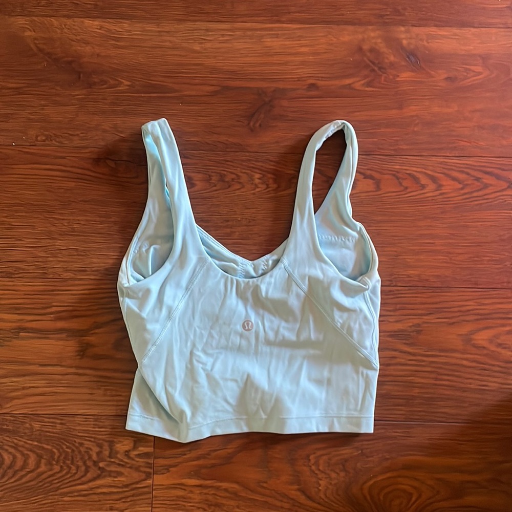 Lululemon Align Top baby blue size 4